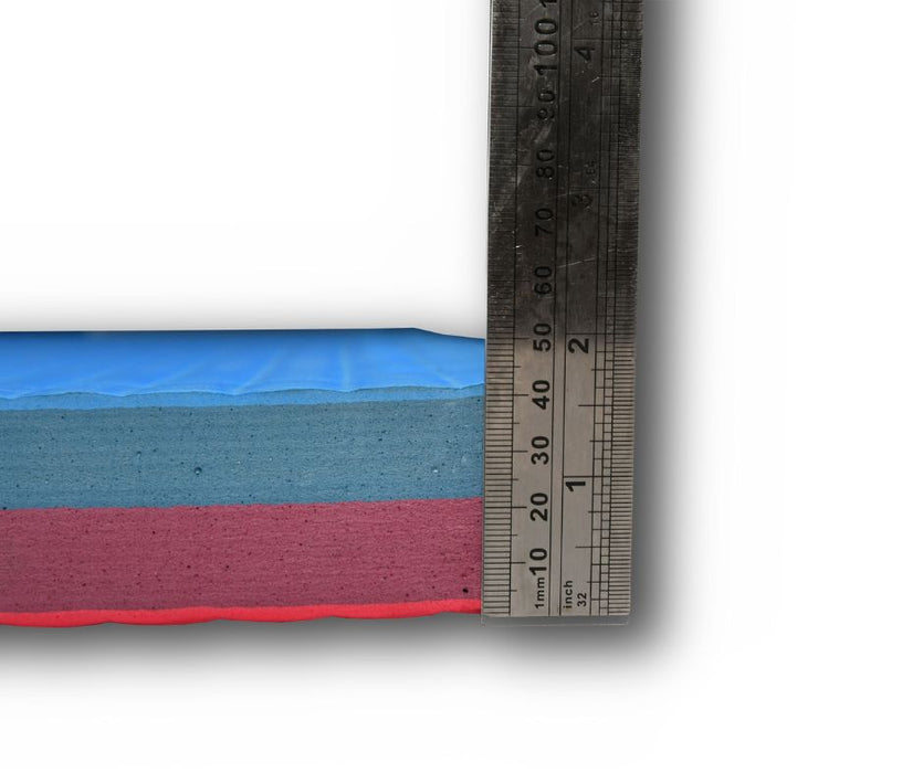 40mm red blue MMA high impact tatami grip