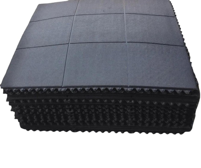 Interlocking Rubber Gym Mat 3ft x 3ft x 15mm