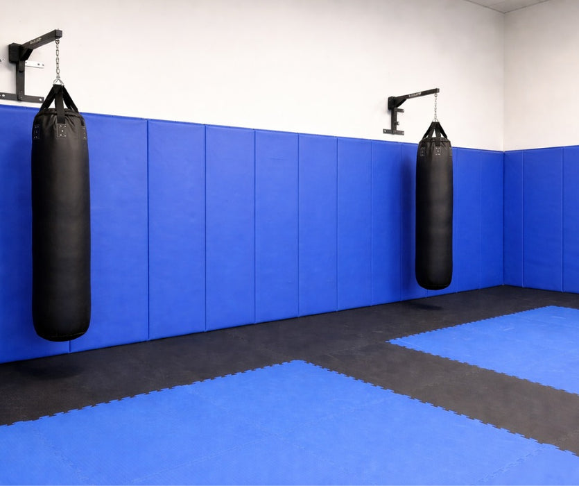 Wall Mats - Wall Padding for MMA BJJ 1.83m x 0.61 x 50mm Blue