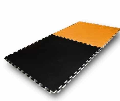 orange black mats long